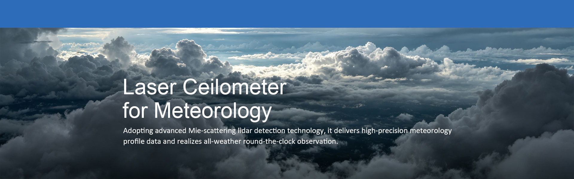 Lidar Ceilometer meteorologiaan