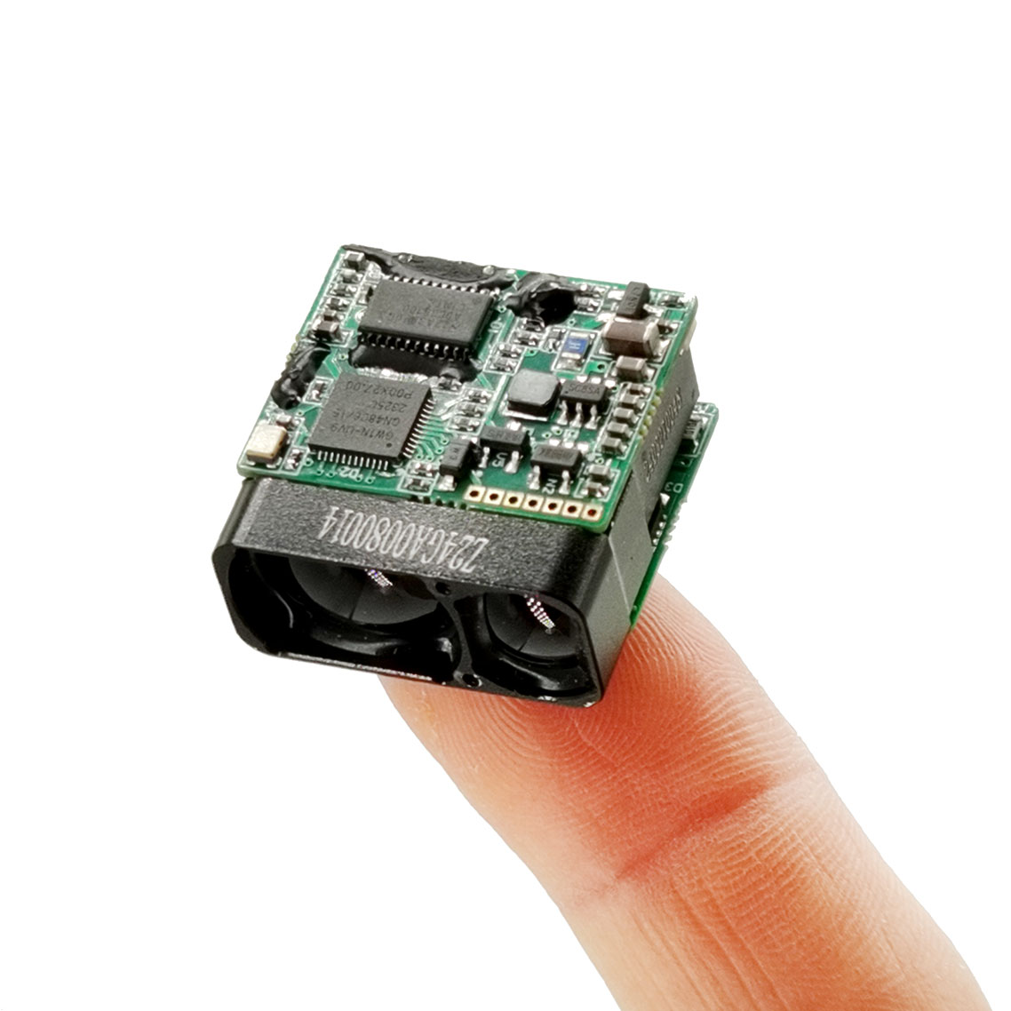 2 km:n mikrolaseretäisyysmittari