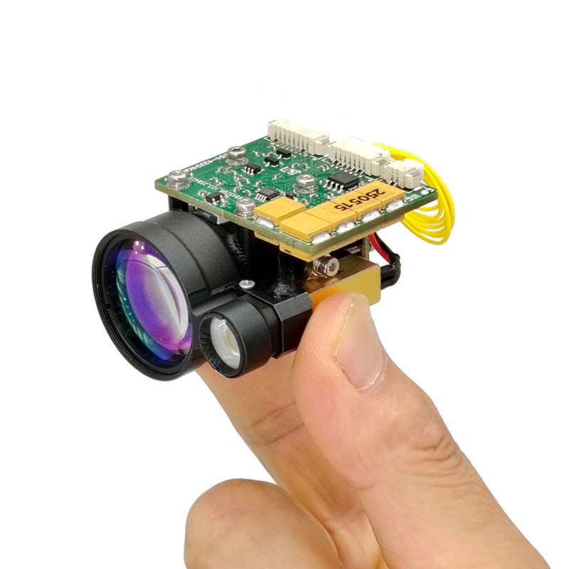 2MRAD 1 km Laser -etäisyysmittarin moduuli anti -drone -stSTEM: lle